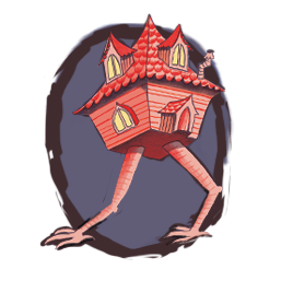 csirkelábú logó
